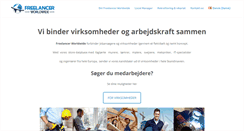 Desktop Screenshot of freelancerworldwide.com