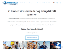 Tablet Screenshot of freelancerworldwide.com